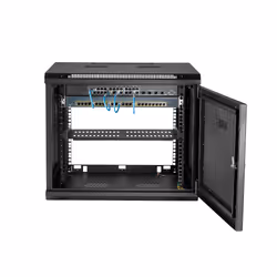 StarTech.com RK920WALM étagère 9U Rack monté sur le mur Noir - Vue supplémentaire 5