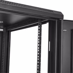 StarTech.com Armoire Rack Serveur 24U 19" - Profondeur Réglable (5-76,2cm/2-30") pour Équipement Réseau avec Roulettes, Gestion des Câbles et Verrouillage Dell PowerEdge HP ProLiant ThinkServer - Vue supplémentaire 4