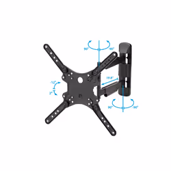 StarTech.com Support mural pour télévision à écran plat - Bras articulé - Multidirectionnel - Vue supplémentaire 4