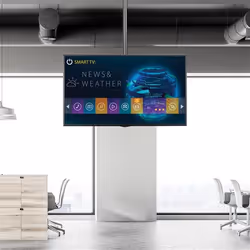 StarTech.com Support plafond court pour télévision à écran plat - Multidirectionnel - Vue supplémentaire 8