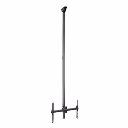 StarTech.com Support plafond long pour télévision à écran plat - Multidirectionnel - Poteau de 2,5 m à 2,9 m, 50 kg, 81,3 cm ...