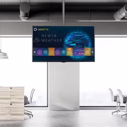 StarTech.com Support plafond long pour télévision à écran plat - Multidirectionnel - Poteau de 2,5 m à 2,9 m - Vue supplémentaire 7