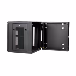 StarTech.com Rack serveur 12U à montage mural - Boîtier armoire serveur à charnières - Jusqu'à 50,8 cm de profondeur - Vue supplémentaire 5