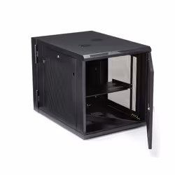 StarTech.com Rack serveur 12U à montage mural - Boîtier armoire serveur à charnières - Jusqu'à 81,2 cm de profondeur - Vue supplémentaire 4