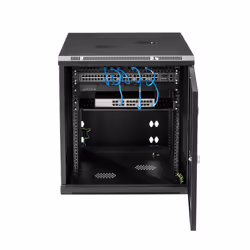 StarTech.com Rack serveur 12U à montage mural - Boîtier armoire serveur à charnières - Jusqu'à 81,2 cm de profondeur - Vue supplémentaire 6