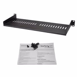 StarTech.com Étagère ventilée 1U pour rack serveur - Profondeur de 175 mm - Vue supplémentaire 4
