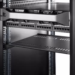 StarTech.com Étagère pour Rack de Serveur 1U - Plateau Cantilever Universel Ventilé pour Rack et Armoire d'Équipement Réseau 19" - Acier Haute Résistance - Capacité de Poids 20kg - Étagère de 40,6cm de Profondeur - Vue supplémentaire 5