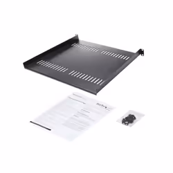 StarTech.com Étagère pour Rack de Serveur 1U - Plateau Cantilever Universel Ventilé pour Rack et Armoire d'Équipement Réseau 19" - Acier Haute Résistance - Capacité de Poids 20kg - Étagère de 40,6cm de Profondeur - Vue supplémentaire 6