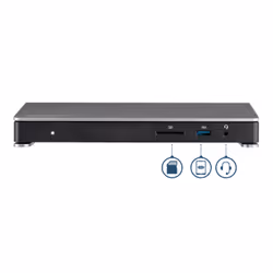 StarTech.com Dock Thunderbolt 3 pour PC portable - Station d'Accueil à Double Écran - Dual 4k 60Hz Displayport - 85W Power Delivery, Hub USB 3.0 6 Ports, SD 4.0, GbE, Audio - Windows & Mac