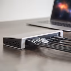 StarTech.com Dock Thunderbolt 3 pour PC portable - Station d'Accueil à Double Écran - Dual 4k 60Hz Displayport - 85W Power Delivery, Hub USB 3.0 6 Ports, SD 4.0, GbE, Audio - Windows & Mac - Vue supplémentaire 7