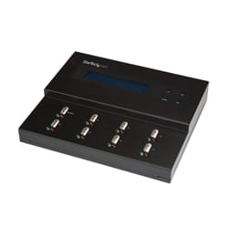 StarTech.com Duplicateur et Effaceur Autonome de 1 à 7 clés USB, Copieur de Plusieurs Clés USB, Copie Système et Fichier et Secteur par Secteur, 1,5 Go/min, Effacement en 3 Passes, Affichage LCD