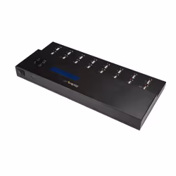 StarTech.com Duplicateur et Effaceur Autonome de 1 à 15 clés USB, Copieur de Plusieurs Clés USB, Copie Système et Fichier et Secteur par Secteur, 1,5 Go/min, Effacement en 3 Passes, Affichage LCD