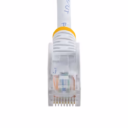 StarTech.com Câble réseau Cat5e sans crochet de 7 m - Blanc - Vue supplémentaire 4