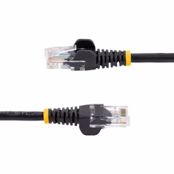 StarTech.com Câble réseau Cat5e sans crochet de 7 m - Noir - Vue supplémentaire 3
