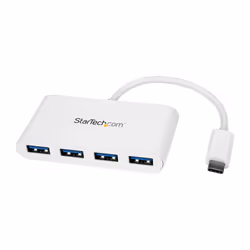 StarTech.com Hub USB-C 4 Ports USB-A (USB 3.0 SuperSpeed) - Alimenté par bus USB - Adaptateur USB-C vers USB-A - USB 3.2 Gen ...
