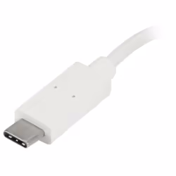 StarTech.com Hub USB-C à 4 Ports avec 1x USB-C & 3x USB-A SuperSpeed - Alimenté par Bus - Hub USB 3.0 Portable - USB 3.2 Gen 1 (5Gbps) Type-C - Blanc