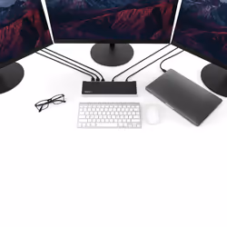 StarTech.com Station d'accueil USB-C triple affichage 4K pour PC portable - 2x DP 1x HDMI - Power Delivery - Vue supplémentaire 4