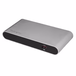 StarTech.com Adaptateur Thunderbolt 3 vers USB 3.1 (10 Gb/s) - 3 Puces Dédiées - 2 x USB-A 5Gbps avec Contrôleur Individuel + ...
