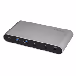 StarTech.com Adaptateur Thunderbolt 3 vers USB 3.1 (10 Gb/s) - 3 Puces Dédiées - 2 x USB-A 5Gbps avec Contrôleur Individuel + 1 x USB-C & USB-A 10Gbps avec Contrôleur Partagé - Chaînage TB3 - Auto Alimenté