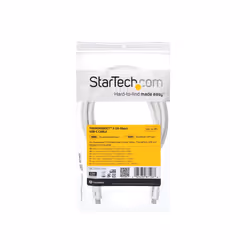 StarTech.com Câble Thunderbolt 3 de 2 m - 20 Gb/s - Compatible Thunderbolt, USB et DisplayPort - Blanc - Vue supplémentaire 8