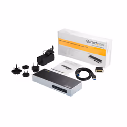 StarTech.com Station d'Accueil USB 3.0 à Double Écran - Dock Universel Type-A pour PC/Ordinateur Portable avec HDMI et DVI/VGA - Hub USB 3.1 Gen 1 5Gbps à 6 Ports, Gbe, Audio - Windows & Mac - Vue supplémentaire 8