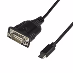 StarTech.com Câble Adaptateur USB-C vers Série de 40 cm - Convertisseur USB Type C vers RS232 (DB9) - Câble Série USB-C pour ...