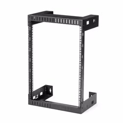 StarTech.com Rack serveur mural 15U - Armoire réseau à cadre ouvert - Profondeur de 30 cm, Rack monté sur le mur, 15U, 90 kg, ...