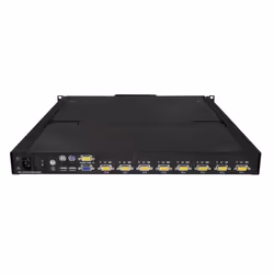 StarTech.com Console KVM à 8 ports à montage en rack pour rack de serveur - 19 pouces - 1U - Vue supplémentaire 4