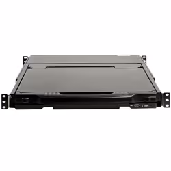 StarTech.com Console KVM à Montage en Rack à Deux Rails HD 1080p - Switch/Console KVM HD VGA à Port Unique - Écran LCD à Montage en Rack/Console Montée en Rack - Tiroir de Rack Serveur