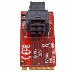 StarTech.com Adaptateur U.2 vers M.2 PCIe pour SSD U.2 NVMe - SFF-8639 - PCI Express 3.0 x4