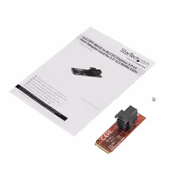 StarTech.com Adaptateur U.2 vers M.2 PCIe pour SSD U.2 NVMe - SFF-8639 - PCI Express 3.0 x4 - Vue supplémentaire 6