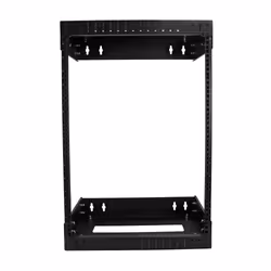 StarTech.com Rack serveur mural 15U - Armoire réseau à cadre ouvert - Profondeur de 30 à 50 cm