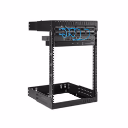 StarTech.com Rack serveur mural 15U - Armoire réseau à cadre ouvert - Profondeur de 30 à 50 cm - Vue supplémentaire 4