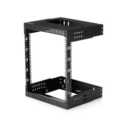 StarTech.com Rack serveur mural 12U - Armoire réseau à cadre ouvert - Profondeur de 30 à 50 cm