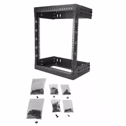 StarTech.com Rack serveur mural 12U - Armoire réseau à cadre ouvert - Profondeur de 30 à 50 cm - Vue supplémentaire 5