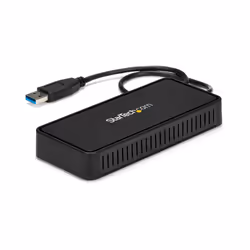 StarTech.com Mini Dock USB 3.0 - Station d'Acceuil USB-A Double Écran avec Vidéo DisplayPort 4K 60Hz & Gigabit Ethernet - ...