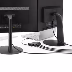 StarTech.com Mini Dock USB 3.0 - Station d'Acceuil USB-A Double Écran avec Vidéo DisplayPort 4K 60Hz & Gigabit Ethernet - Câble 30 cm - Adaptateur USB 3.1 Gen 1 Type-A pour PC Portable