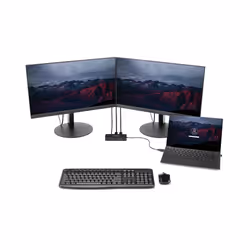 StarTech.com Mini Dock USB 3.0 - Station d'Acceuil USB-A Double Écran avec Vidéo DisplayPort 4K 60Hz & Gigabit Ethernet - Câble 30 cm - Adaptateur USB 3.1 Gen 1 Type-A pour PC Portable