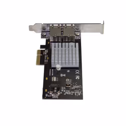 StarTech.com Carte Adaptateur Réseau PCIe 10G à 2 ports - Adapteur d'Interface Réseau Intel-X550AT 10GBASE-T & NBASE-T PCI Express 10/5/2.5/1GbE Multi Gigabit Ethernet 5 Speed NIC LAN Card