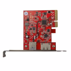 StarTech.com Carte contrôleur PCIe à USB 3.1 (10 Gb/s) et eSATA III (6 Gb/s) - Vue supplémentaire 4