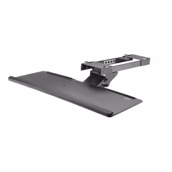 StarTech.com Support pour clavier informatique sous-bureau - Tiroir pour clavier adjustable, Noir, 20°, -15 - 15°, 2 kg, Plas ...