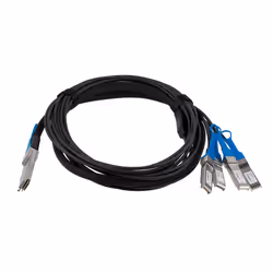 StarTech.com Câble QSFP+ vers 4x SFP+ à connexion directe conforme à MSA - Cordon DAC Twinax de 3 m