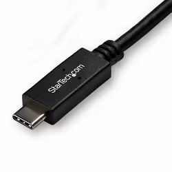 StarTech.com Câble USB-C vers DVI de 3m - Adaptateur Vidéo 1080p (Single Link) USB Type-C (DP Alt Mode HBR2) vers DVI-Digital - Fonctionne avec TB3 - PC Portable vers Écran DVI