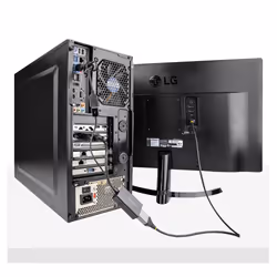 StarTech.com Adaptateur DVI vers DisplayPort avec alimentation USB - 1920 x 1200 - Vue supplémentaire 7