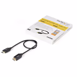 StarTech.com Câble HDMI grande vitesse haute qualité de 50 cm avec Ethernet - 4K 60 Hz - Vue supplémentaire 5