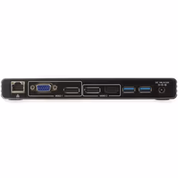 StarTech.com Dock Thunderbolt 3 pour PC portable - Station d'Accueil TB3 à Double Écran Dual 4k 60Hz - Displayport, HDMI & 1080p VGA - 85W Power Delivery - 2x USB-A - GbE - Windows & Mac - Vue supplémentaire 4