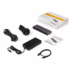 StarTech.com Dock Thunderbolt 3 pour PC portable - Station d'Accueil TB3 à Double Écran Dual 4k 60Hz - Displayport, HDMI & 1080p VGA - 85W Power Delivery - 2x USB-A - GbE - Windows & Mac - Vue supplémentaire 7