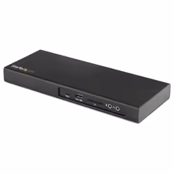 StarTech.com Dock Thunderbolt 3 à double affichage 4K 60 Hz avec slot pour lecteur de carte M.2 PCIe, Avec fil, USB 3.2 Gen 1 ...