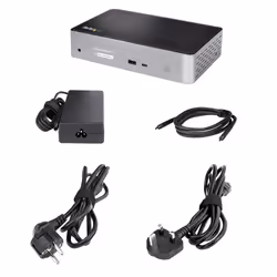 StarTech.com Dock USB-C - Mini Dock avec Hub USB-C HDMI avec 1x USB Type-C & 3x USB-A, Ethernet, Audio - Mini Docking Station USB-C HDMI DisplayPort pour 4 Écrans - Station d'Accueil Universelle USB-C - Vue supplémentaire 7