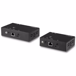 StarTech.com Adaptateur HDMI 4K sur Ethernet jusqu'à 30 m avec Power Over Cable, 3840 x 2160 pixels, Émetteur et récepteur AV ...